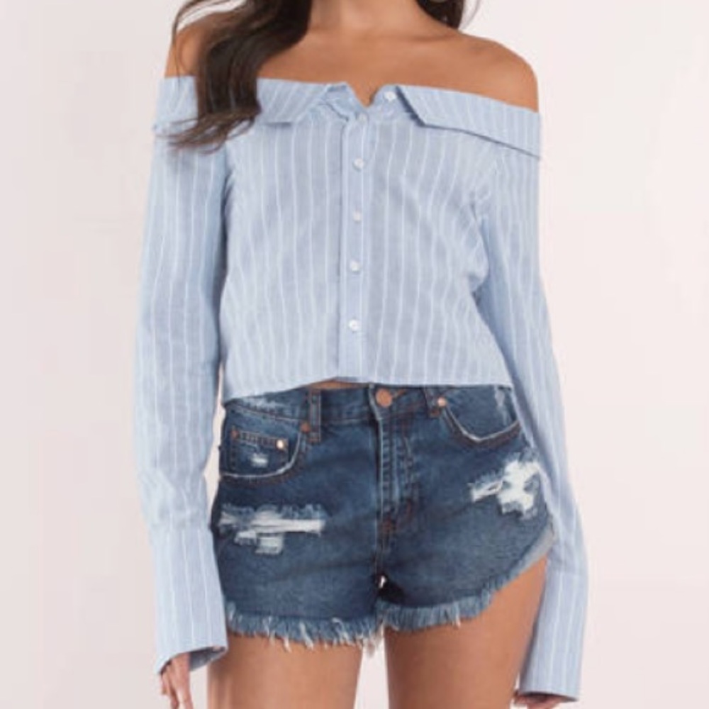 Tobi off shoulder top